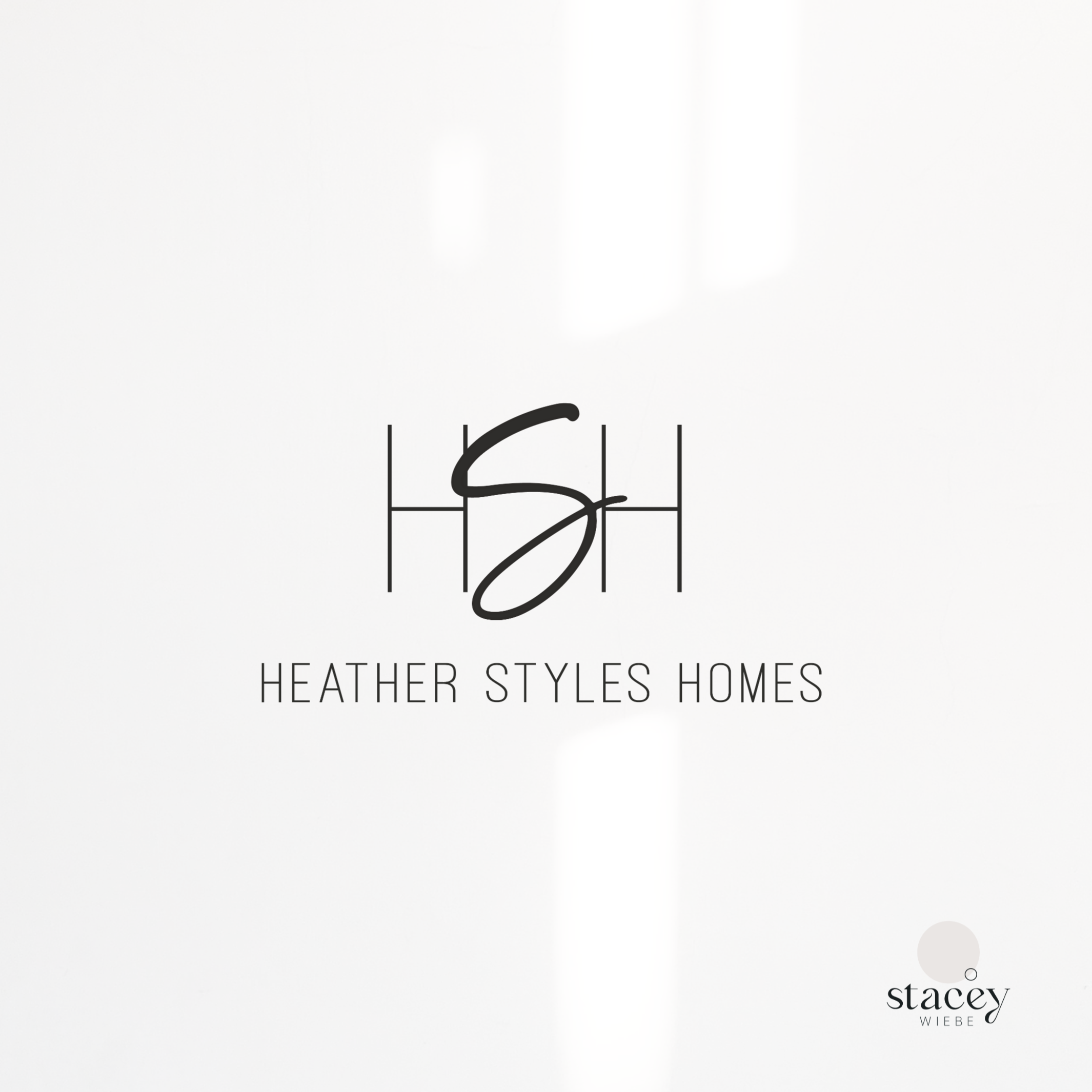 Heather Styles Homes logo design