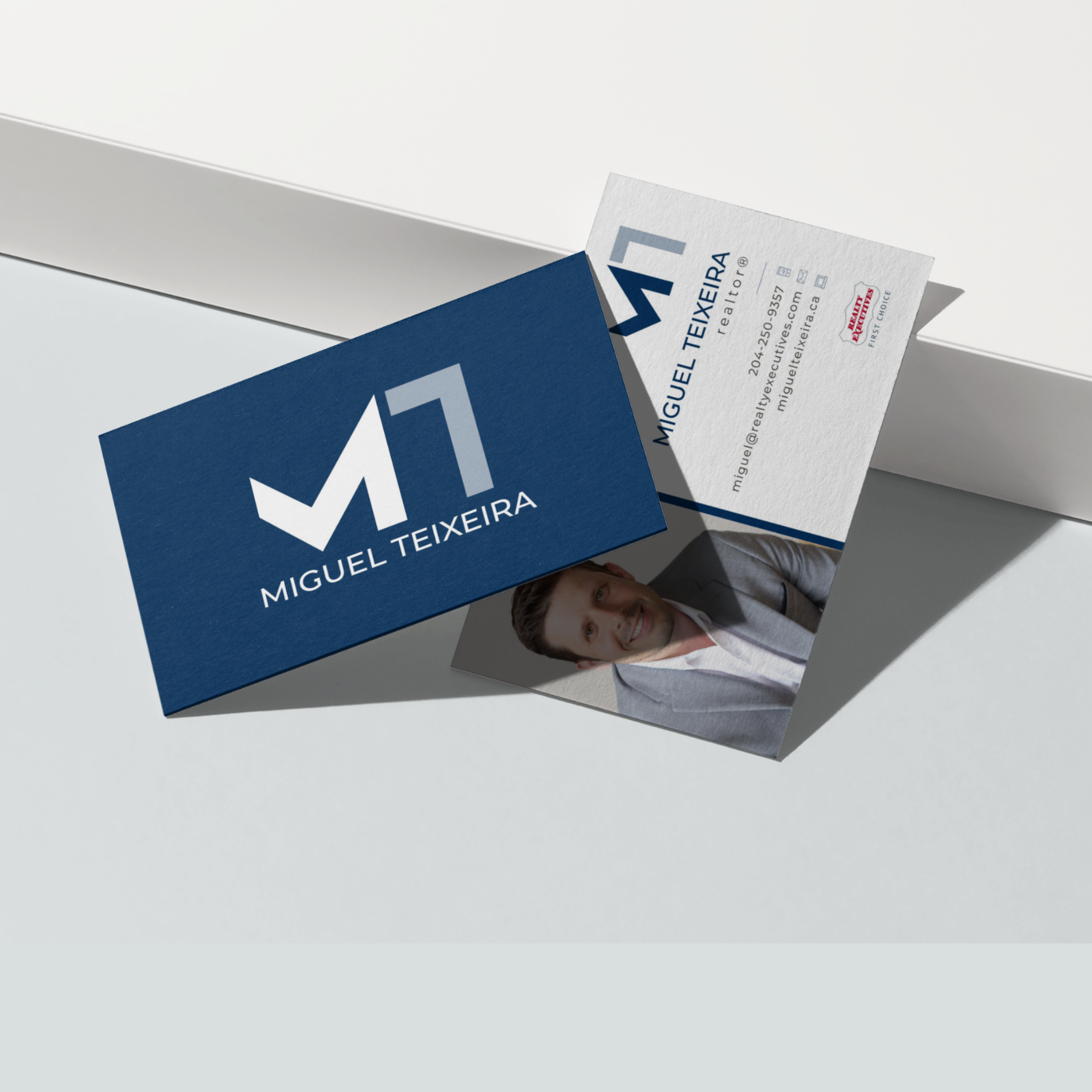 Miguel Teixeira Realtor business card design